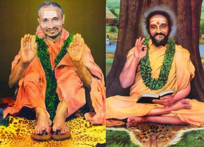 Shri Sridhara Swami Ashram, Varadahalli, Shimoga Yati Srishidhara, who cultivated a devotee's life to erase the evils
