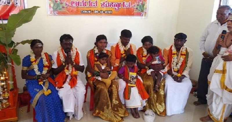9 people from same family ghar wapsi in shivmogga