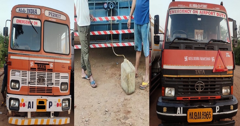 Diesel theft 5 Arrested from tankers in Kundapura