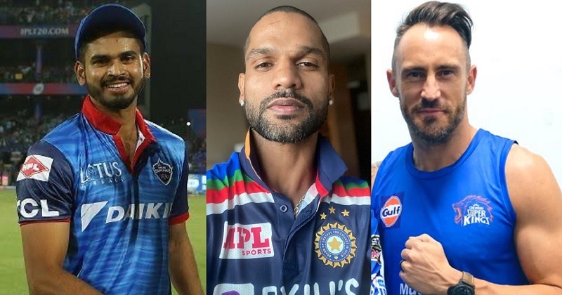IPL 2022 Ahmedabad Team Shreyas Iyer Captain Faf du Plessis and Shikar Dhawan Enter