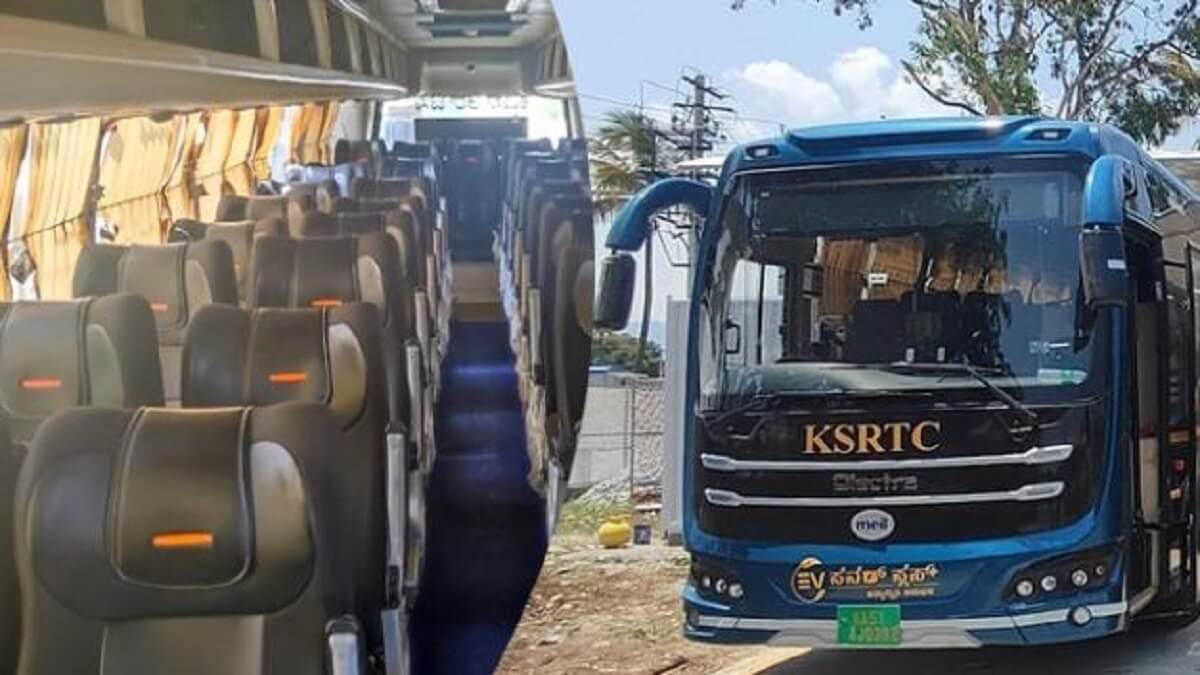 Bangalore - Chikmagalur KSRTC Electric Bus Traffic: Here is the complete information
