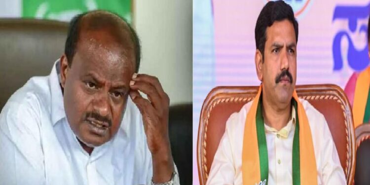 Former CM HD Kumaraswamy lost, Vijayendra lead