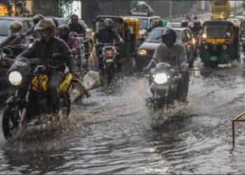 Heavy rains in Raichur Pre monsoon rains Bag of paddy spoiled in water