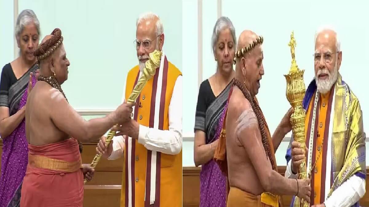 Historic Sengol - PM Modi: Prime Minister Modi established a historic 'Sengol' in the new Parliament House