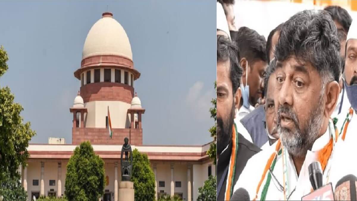 Illegal property case : Supreme Court granted interim stay on CBI inquiry against DK Shivakumar