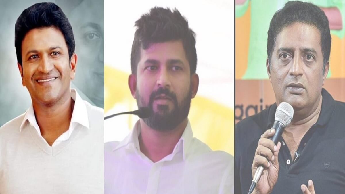 Karnataka Election don't use puneeth Rajkumar Name Prakash Raj warning Prathap Simha