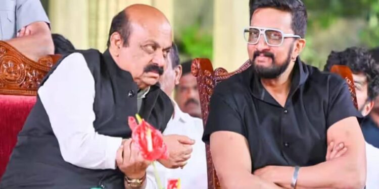 kiccha sudeep responsible for BJP defeat Karnataka assembly Election 2023 CM Bommai reaction to the allegation