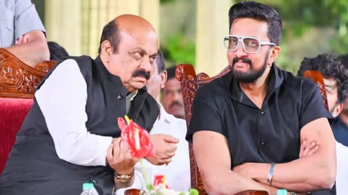 kiccha sudeep responsible for BJP defeat Karnataka assembly Election 2023 CM Bommai reaction to the allegation