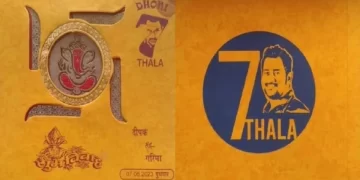 Chhattisgarh Man Prints MS Dhoni Photo On His Wedding Card