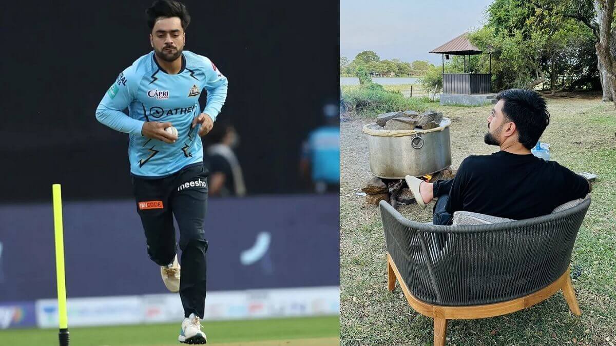 Rashid Khan Afghan spinner Allrounder Rashid Khan became a cook after IPL 2023