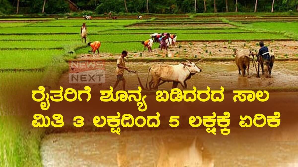 Karnataka Budget 2023: Rs 5 lakh loan at zero interest rate to the farmers of the state