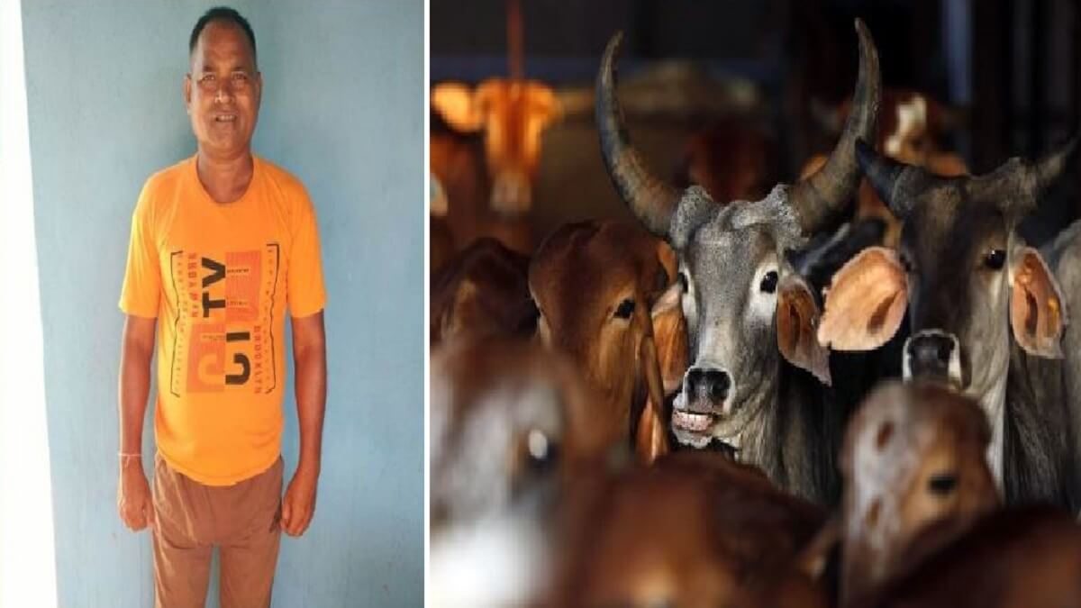 Crime Case: Assassins shot dead an RSS volunteer who was working to prevent cow smuggling.