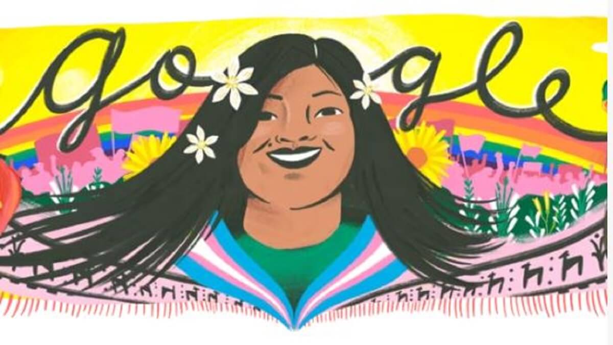 Google Doodle : Google commemorated by Argentine activist Amancay Diana Sacayán
