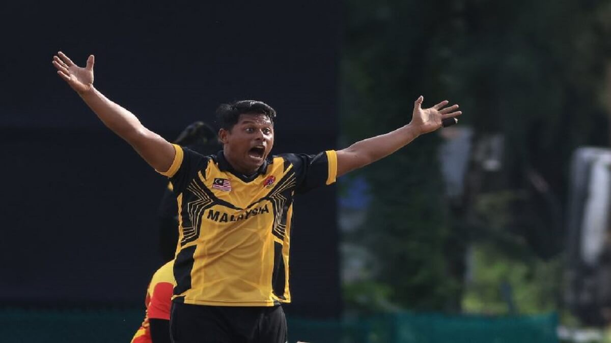 Syazrul Ezat Idrus : T20 World Cup qualifier, China all out for 23; Malaysia bowler who took 7 wickets for 8 runs