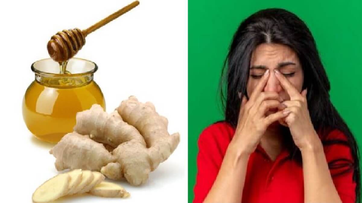 Ginger to Honey : These ingredients are helpful in relieving sinus headaches