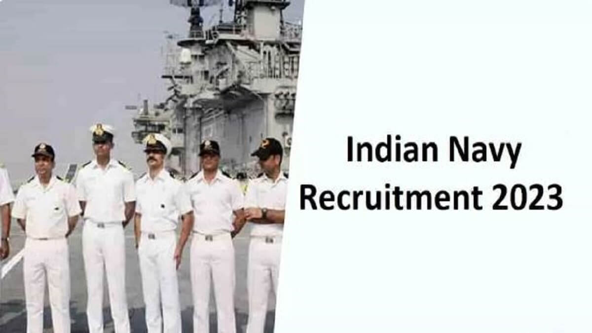 Indian Navy Recruitment 2023 : Job opportunities for graduates in Indian Navy, apply immediately