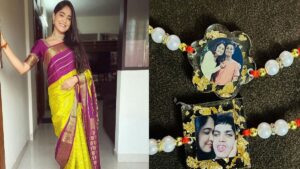 Kannada Paaru Serial Actress Mokshita Pai Celebrates Special Rakshabandhan Fans Love Paru Celebration