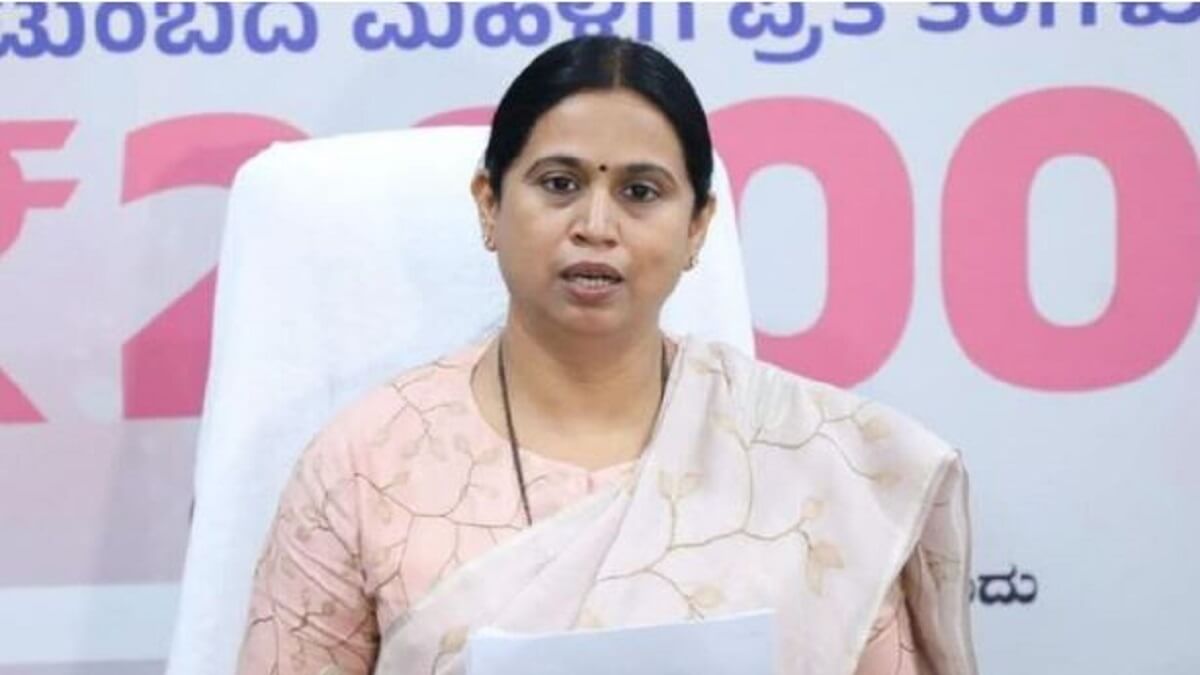 Minister Lakshmi Hebbalkar : Gruha Lakshmi Scheme money transfer date fix