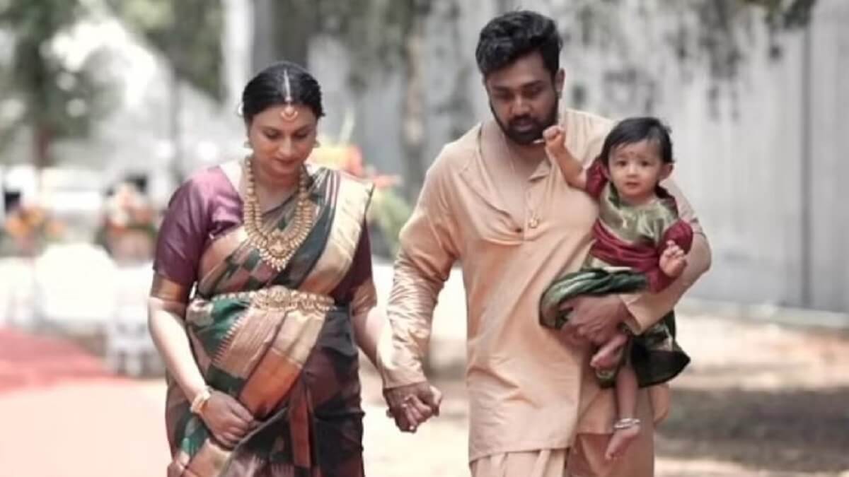 Actor Dhruva Sarja and Prerna are a couple who have given birth to a baby boy 