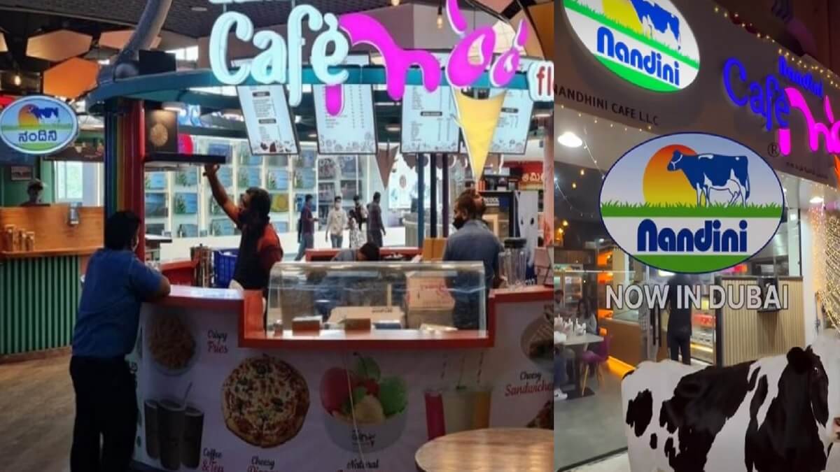 KMF Nandini Cafe moo Opend in Dubai Good Response