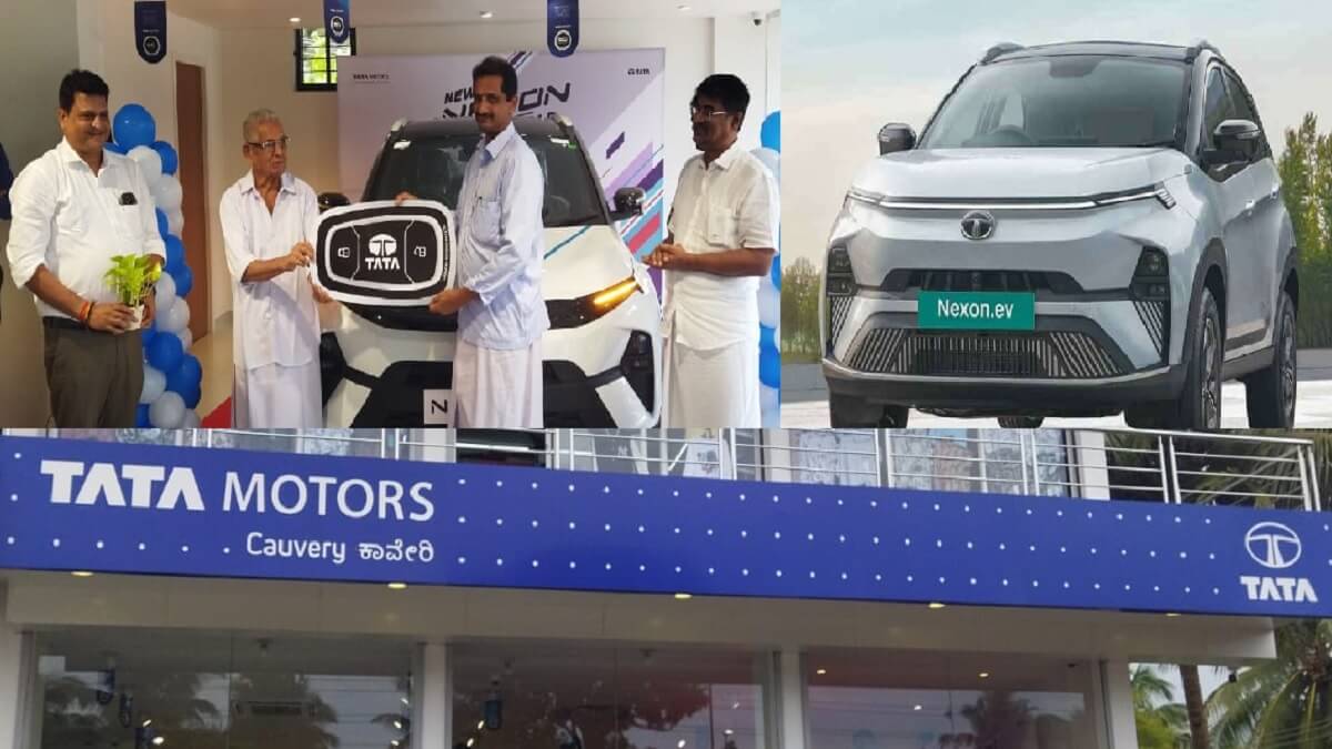 Nexon EV launched at Cauvery Motors Kundapur 463 km Milege on a single charge