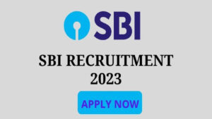 SBI recruitment 2023 : Job opportunity for graduates in State Bank of India