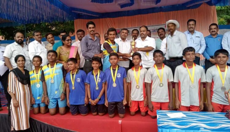 Ball Badminton tournament select for state level