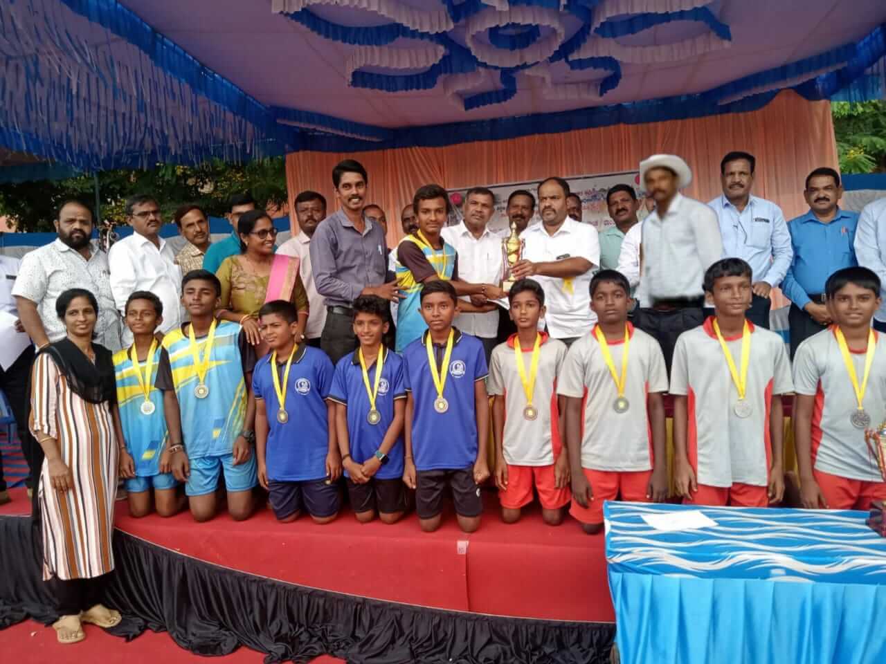 Ball Badminton tournament select for state level