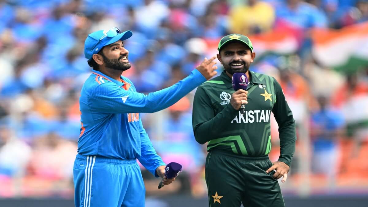 India vs Pakistan match Cricket World Cup 2023 India won the toss and chose to bowl, Shubman Gill in Ishan Kishan and Ashwin Out