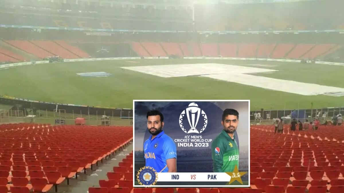 World Cup 2023 India vs Pakistan match Rain threat Here is IND vs PAK playing XI