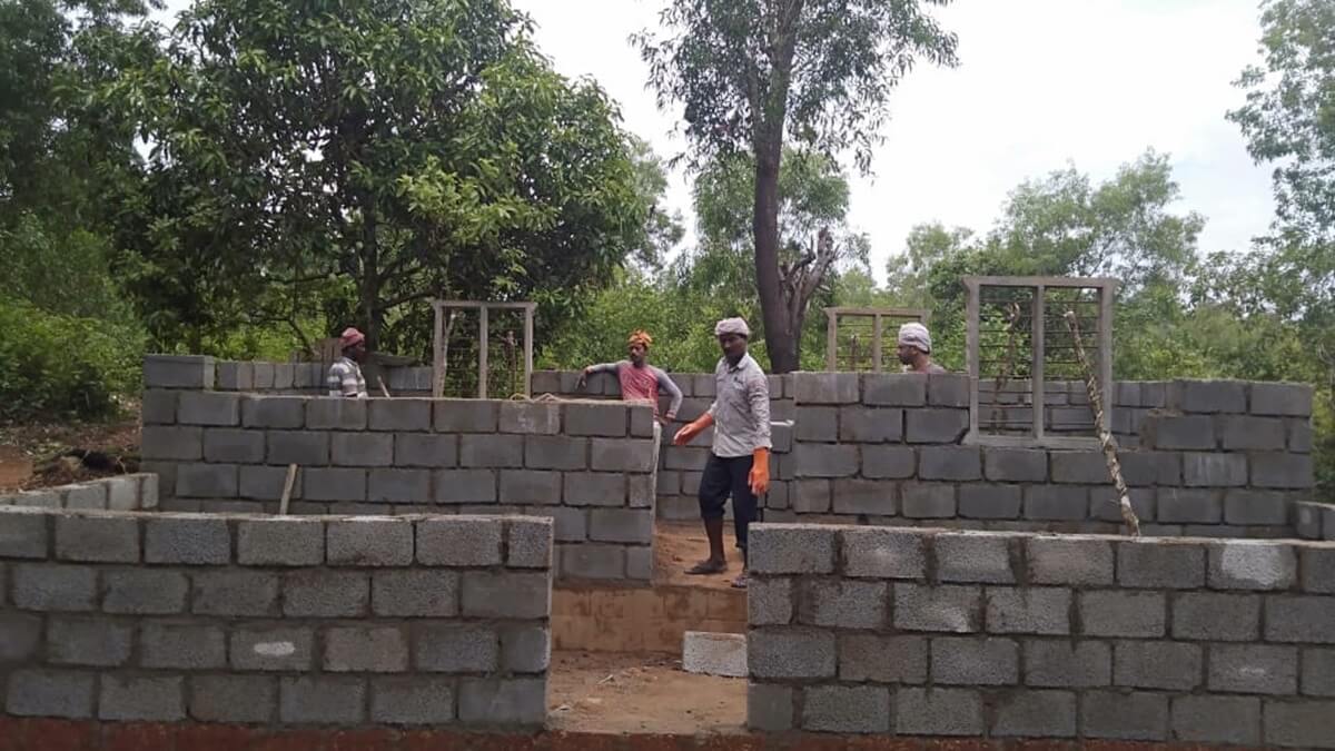 Bairampalli Shramik Taruna team became a model by building houses for the poor in Udupi 