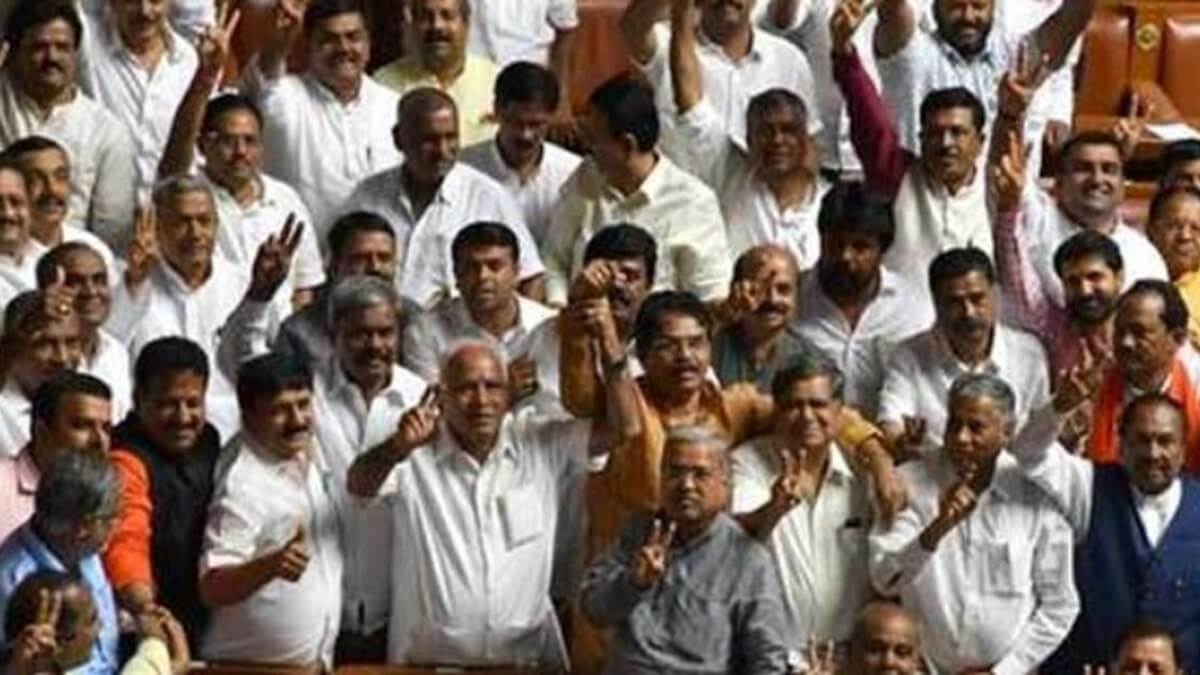 Criticism Congress, Decision BJP MLAs To Stay Away From Karnataka Assembly Session Without Opposition Leaders