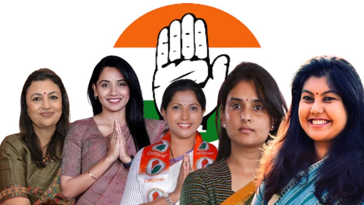 Pushpa Rupa Veena Soumya Ramya Kusuma 15 women lobby for Congress Lok Sabha Election 2024 ticket