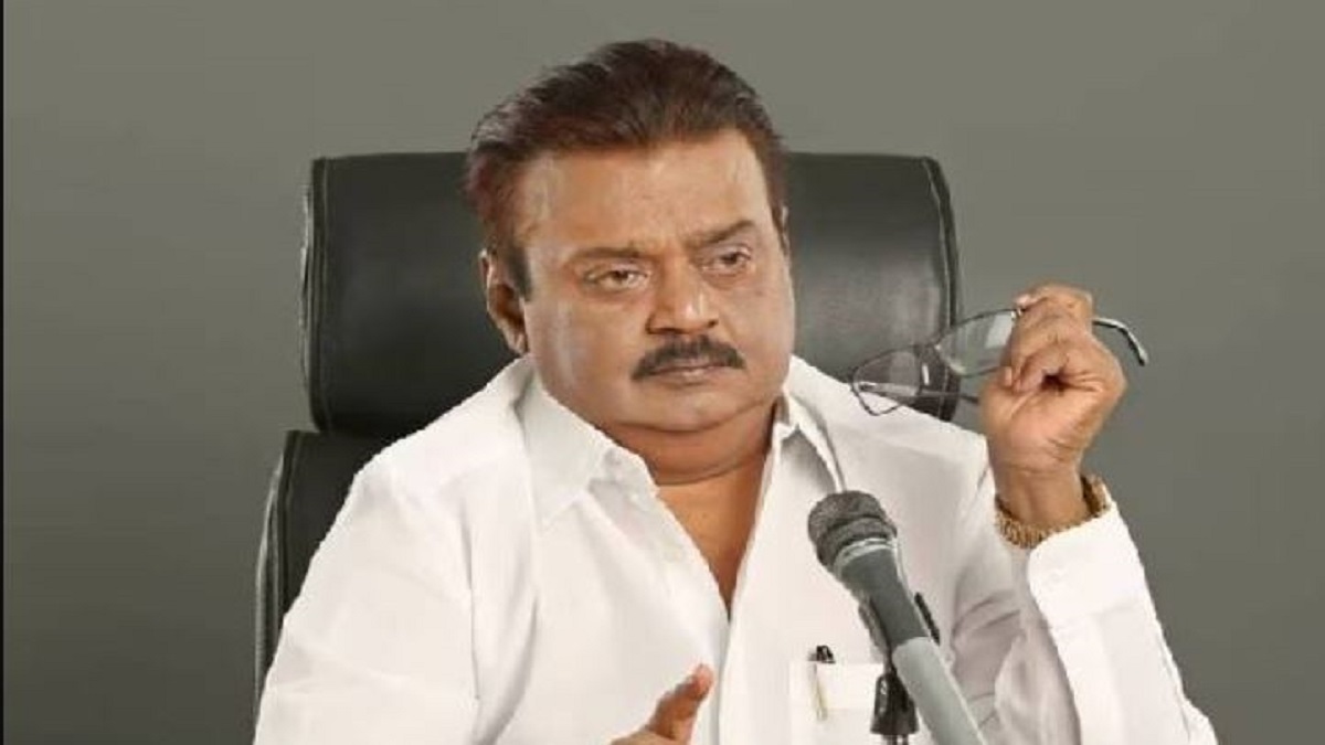 Famous Tamil Actor Vijayakanth Passed Away DMDK Founder In Chennai Kannada News