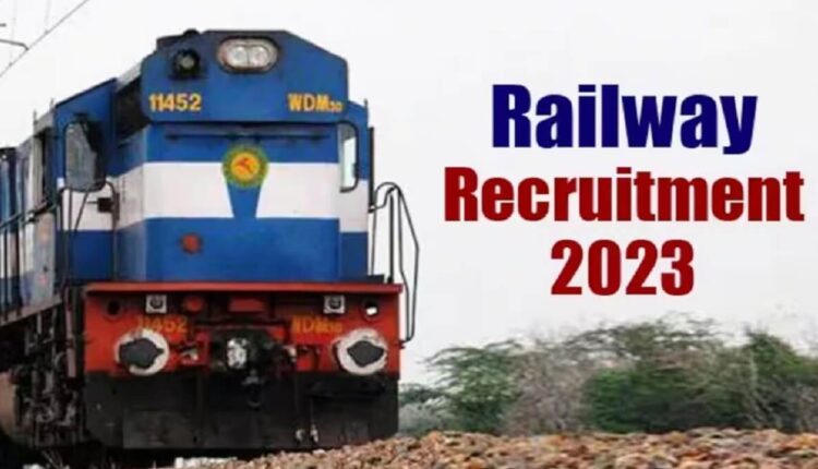 Indian Railway Recruitment 2023 Railway Department Job Opportunities for SSLC Passers for 3000 Posts