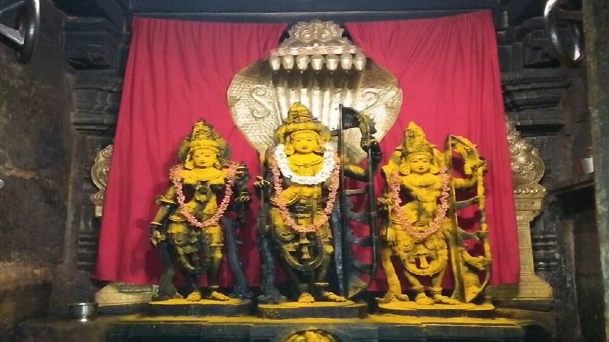 Karnataka first Sri Rama temple Sitapati Rama is worshiped in Kannada Kodandarama Temple Hiremagalur Chikkamagalore 