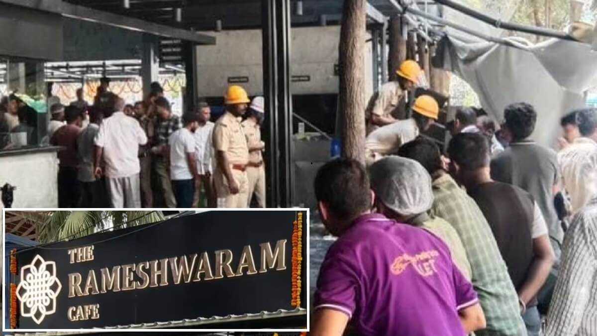 Rameswaram cafe Bomb Blast case, Criminal who detonated bomb after eating breakfast Scene caught on CC camera, CM Siddaramaiah orders investigation