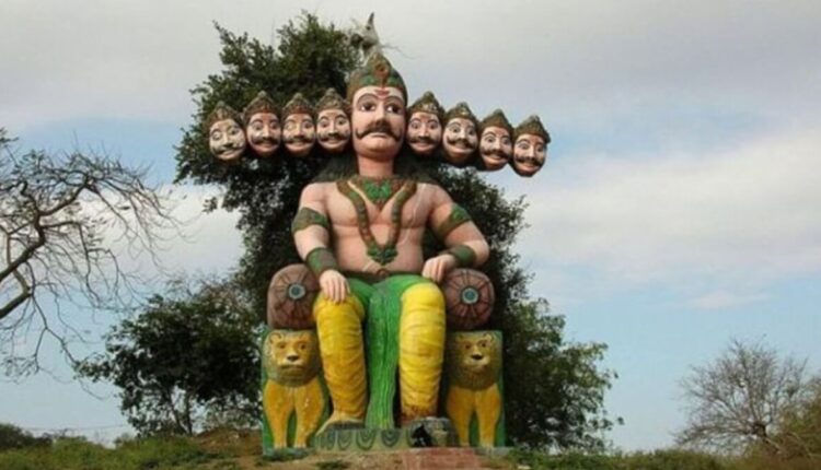 Ravana as born in India There are 6 temples dedicated to Ravana in India