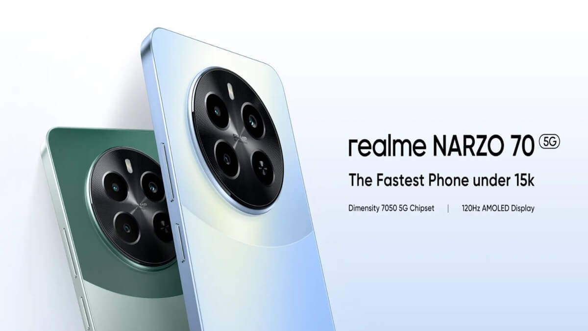 Realme Narzo 70 5G Narzo 70x 5G launched in India 5G smartphone for just Rs 10999