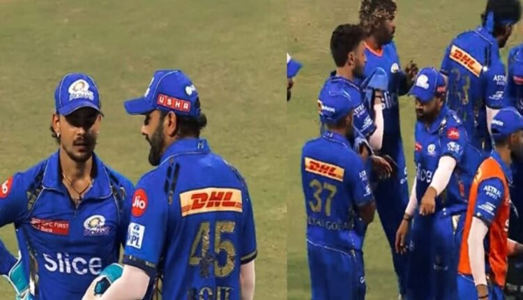 Rohit Sharma Mumbai Indians captain in IPL 2024 During the RCB vs MI Match. it was Sharma who devised the strategy instead of Hardik Pandya