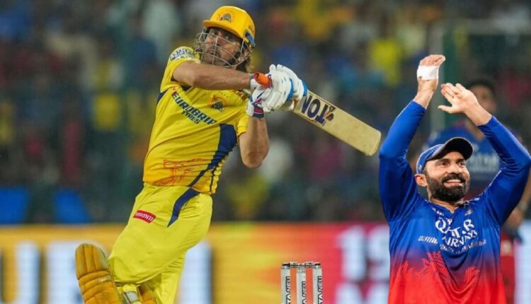 MS Dhoni six is the reason for RCB win against CSK Dinesh Karthik revealed the secret IPL 2024