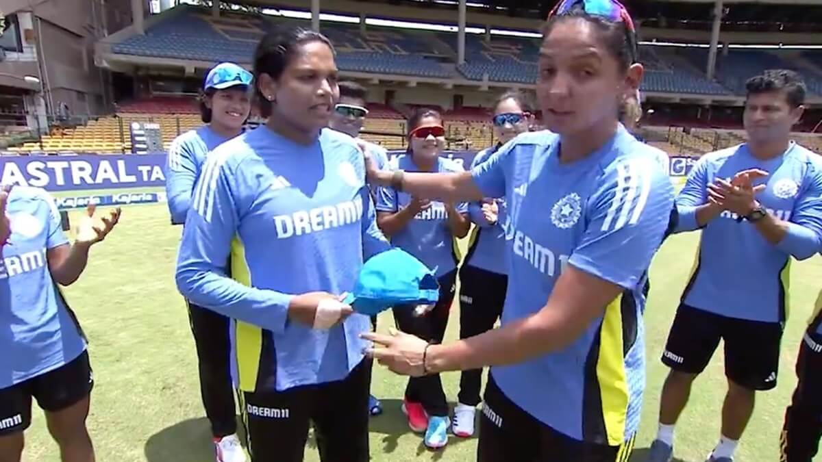 Ind w vs SA W India Women Cricket RCB star Asha Shobhana shed tears at Chinnaswamy Stadium