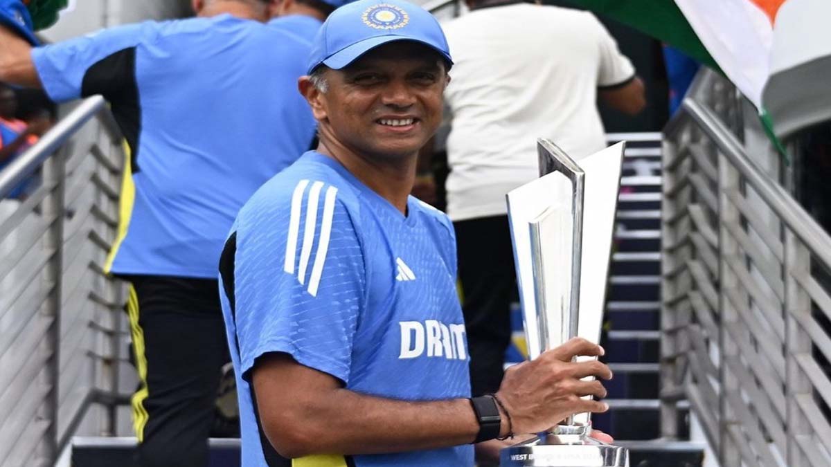 Rahul Dravid They have once again lifted the World Cup 2024 on the field where they lost the World Cup and shed tears