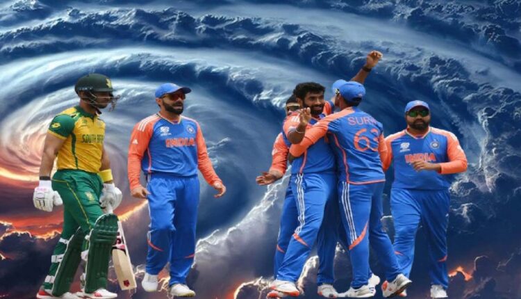 Hurricane in Barbados, the return flight ticket of the world champions Indian Cricket Team is not booked yet