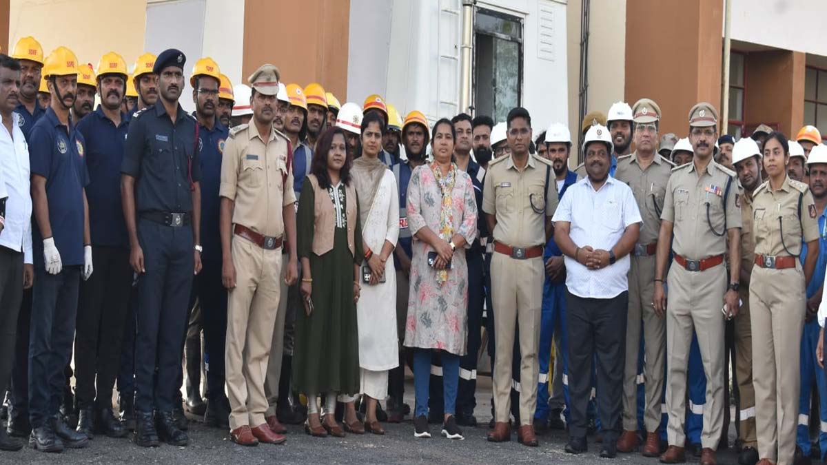 Udupi Drone attack on Padur strategic petroleum reserve plant Mockdrill in Kannada News 