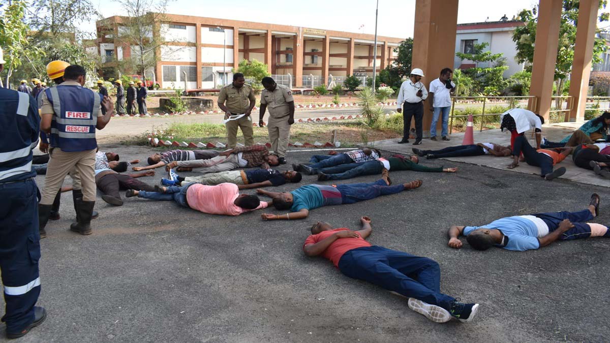 Udupi Drone attack on Padur strategic petroleum reserve plant Mockdrill in Kannada News 