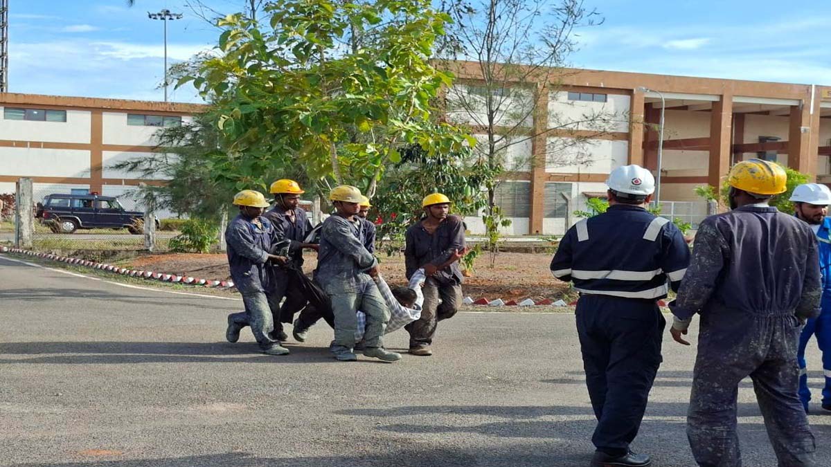 Udupi Drone attack on Padur strategic petroleum reserve plant Mockdrill in Kannada News 