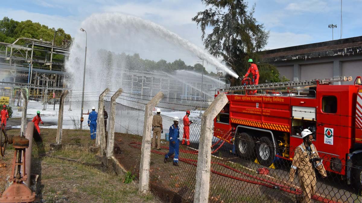 Udupi Drone attack on Padur strategic petroleum reserve plant Mockdrill in Kannada News 