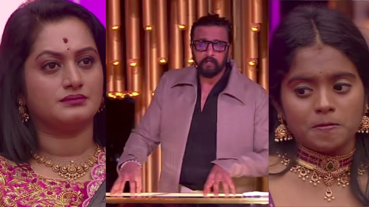 Did Rakshita show her slippers to the artists Ashwini Gowda gets class from Sudeep