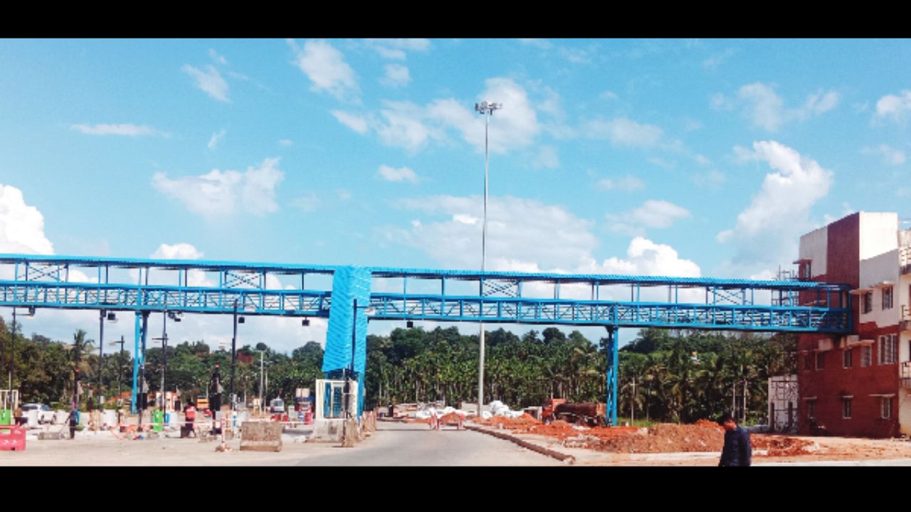 Bajattur toll plaza construction